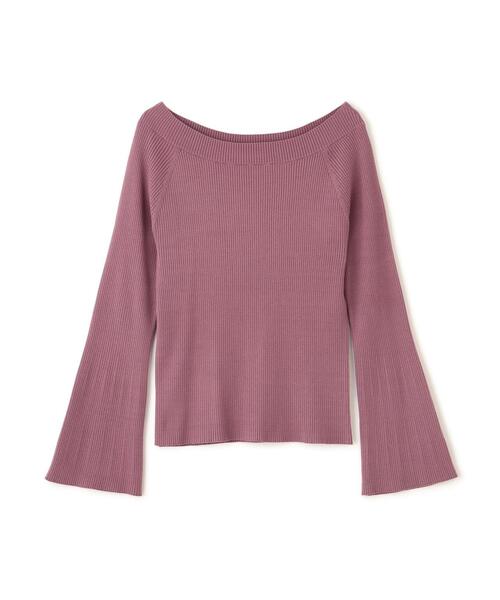 PROPORTION BODY DRESSING（プロポーションボディドレッシング）の「＜ウォッシャブル＞フレアスリーブオフショルニット / 1215270014（ニット/セーター・レディース・ピンク/ホワイト系その他/ブルー/ブラック・MEDIUM/SMALL）」の17枚目の写真