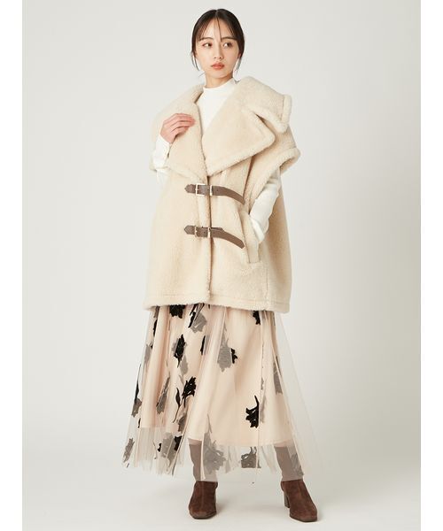 ECOPELボアポンチョ（ポンチョ）｜FRAY I.D（フレイアイディー）の