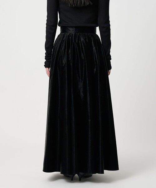 MARW UNITED ARROWS＞ラミネート ギャザー スカート（スカート）｜MARW