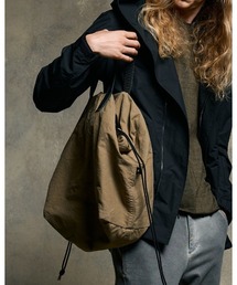 wjk（ダヴルジェイケイ）の「vintage drawstring tote bag（トートバッグ）」