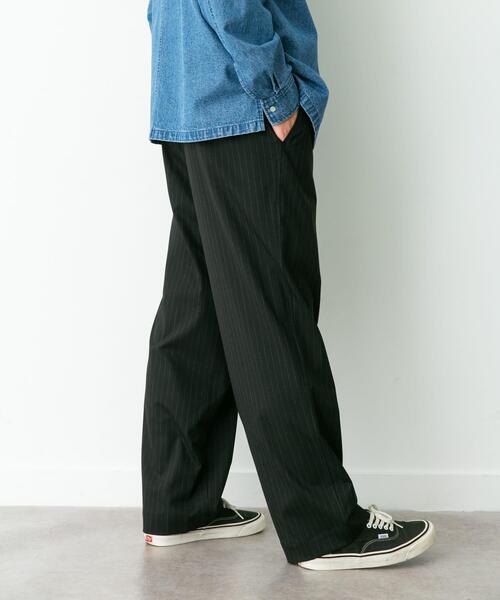 URBAN RESEARCH Sonny Label（アーバンリサーチサニーレーベル）の「ピンストライプイージーパンツ（その他パンツ・メンズ・グレー/ブラウン系その他・MEDIUM/LARGE）」の3枚目の写真