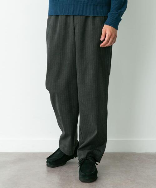 URBAN RESEARCH Sonny Label（アーバンリサーチサニーレーベル）の「ピンストライプイージーパンツ（その他パンツ・メンズ・グレー/ブラウン系その他・MEDIUM/LARGE）」の8枚目の写真