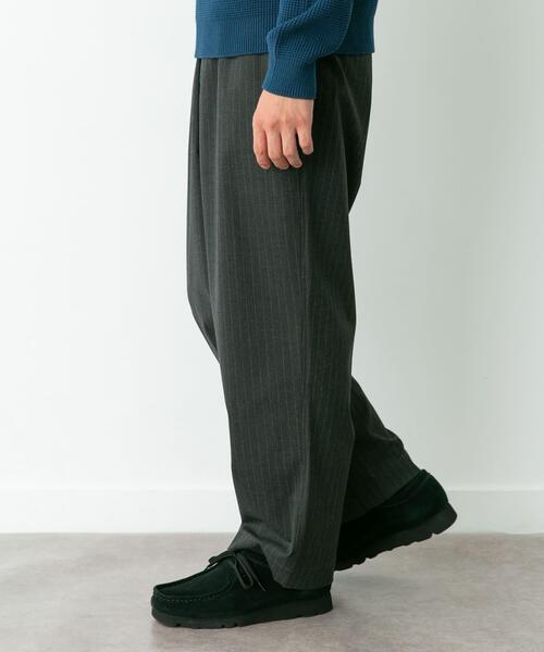 URBAN RESEARCH Sonny Label（アーバンリサーチサニーレーベル）の「ピンストライプイージーパンツ（その他パンツ・メンズ・グレー/ブラウン系その他・MEDIUM/LARGE）」の9枚目の写真