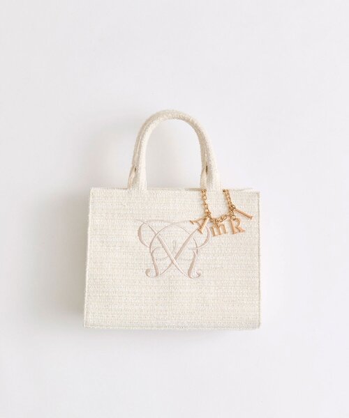 OLIVE des OLIVE（オリーブデオリーブ）の「【タブレット対応/推し活】Aimerianejoie刺繍入りミニトート（トートバッグ・レディース・ライトグレー/アイボリー/ブラック/サックスブルー・FREE）」の15枚目の写真