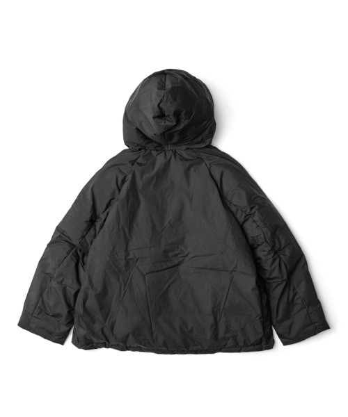 REMI RELIEF（レミレリーフ）の「REMI RELIEF 超軽量ナイロンアウトドアダウンJKTフーディー RN27353002（ダウンジャケット/コート・メンズ・ブラック・LARGE/MEDIUM）」の15枚目の写真
