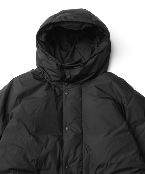 REMI RELIEF（レミレリーフ）の「REMI RELIEF 超軽量ナイロンアウトドアダウンJKTフーディー RN27353002（ダウンジャケット/コート・メンズ・ブラック・LARGE/MEDIUM）」の16枚目の写真