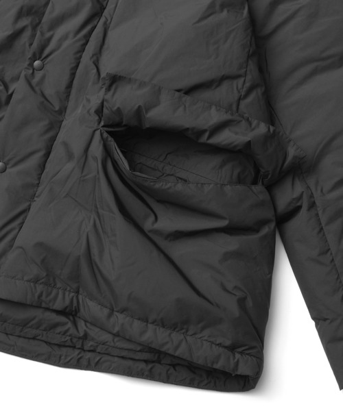 REMI RELIEF（レミレリーフ）の「REMI RELIEF 超軽量ナイロンアウトドアダウンJKTフーディー RN27353002（ダウンジャケット/コート・メンズ・ブラック・LARGE/MEDIUM）」の19枚目の写真