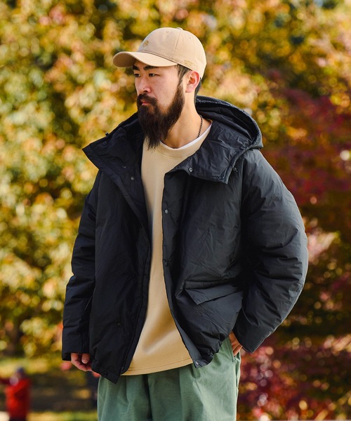 REMI RELIEF（レミレリーフ）の「REMI RELIEF 超軽量ナイロンアウトドアダウンJKTフーディー RN27353002（ダウンジャケット/コート・メンズ・ブラック・LARGE/MEDIUM）」の12枚目の写真