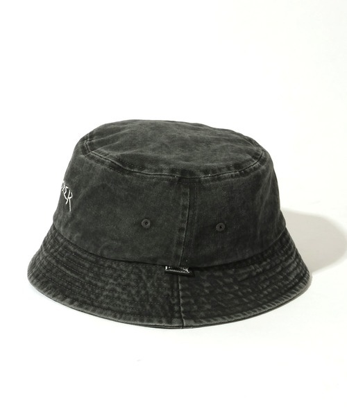 THRASHER(スラッシャー)の「【THRASHER/スラッシャー】手書きロゴ刺繍 ヴィンテージライク バケットハット(ハット・メンズ・ブラック系その他2/ブラック系その他/ブラック系その他3・FREE)」の7枚目の写真