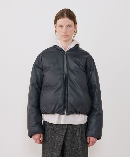 GALERIE VIE シープダウン オーバルブルゾン ダウンジャケット シープダウン オーバルブルゾン（ダウンジャケット/コート）｜GALERIE