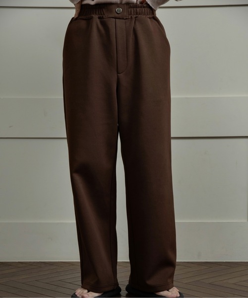 lawgy(ラウジー)の「lawgy original logo embroidery sweat pants / ラウジーオリジナルロゴエンブロイダリースウェットパンツ(スウェットパンツ・レディース・ヘザーグレー/アイボリー/ブラウン・FREE)」の14枚目の写真