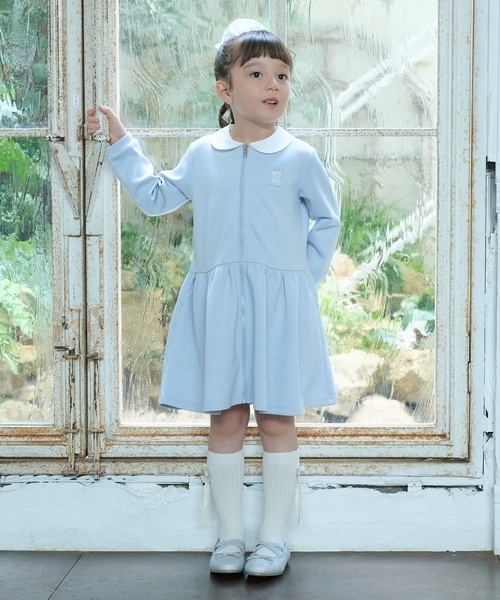 セール】【バレエ】前あき衿ワンピース（ワンピース）｜petit main