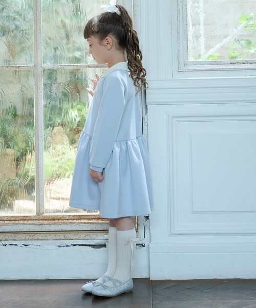 セール】【バレエ】前あき衿ワンピース（ワンピース）｜petit main