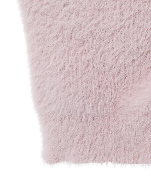 INGNI(イング)の「レース付フェザーニットカーディガン(カーディガン/ボレロ・レディース・アイボリー/ブラウン/ライトグレー/ピンク・M)」の17枚目の写真