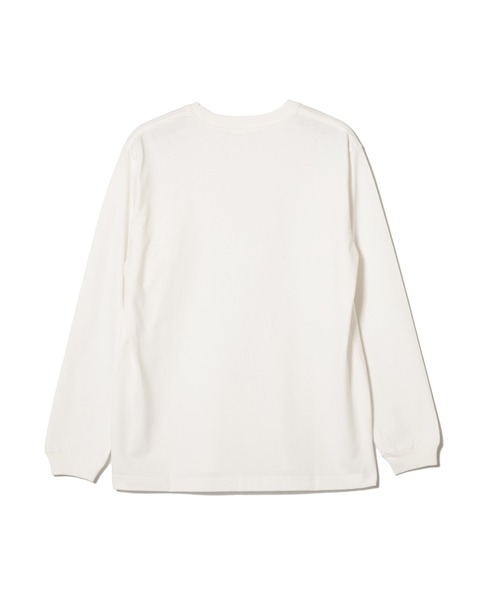 NUMBER (N)INE(ナンバーナイン)の「【NUMBER(N)INE】LONGSLEEVE POCKET Tee / ナンバーナイン 裾ロゴ 長袖 ポケット Tシャツ(Tシャツ/カットソー・メンズ・ホワイト/チャコールグレー/ブラック・M/L/XL)」の4枚目の写真