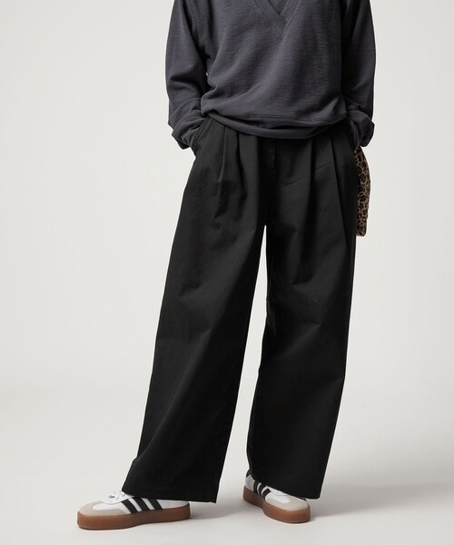 チノっち CITEN＞チノ3タックワイドパンツ（チノパンツ）｜CITEN（シテン