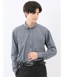 m.f.editorial（エムエフエディトリアル）の「シャツ メンズ 長袖 ストレッチ 吸水速乾 イージーケア バンドカラー ビジカジ クールビズ アルティマ（ビジネスシャツ）」