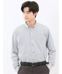 m.f.editorial（エムエフエディトリアル）の「シャツ メンズ 長袖 ストレッチ 吸水速乾 イージーケア バンドカラー ビジカジ クールビズ アルティマ（ビジネスシャツ）」
