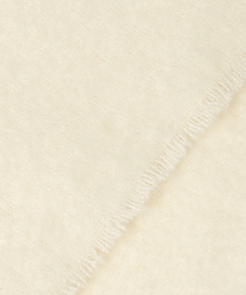 Andemiu（アンデミュウ）の「ブランケットマフラー571428（ストール/ショール・レディース・スミクロ/チェック/アイボリー・FREE）」の13枚目の写真