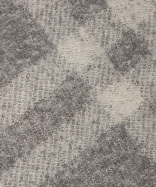 Andemiu（アンデミュウ）の「ブランケットマフラー571428（ストール/ショール・レディース・スミクロ/チェック/アイボリー・FREE）」の22枚目の写真