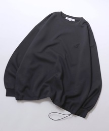 KANGOL/カンゴール 別注 ポンチ オーバーサイズ ワンポイント刺繍 ドローコード トレーナー スウェット レディース メンズ