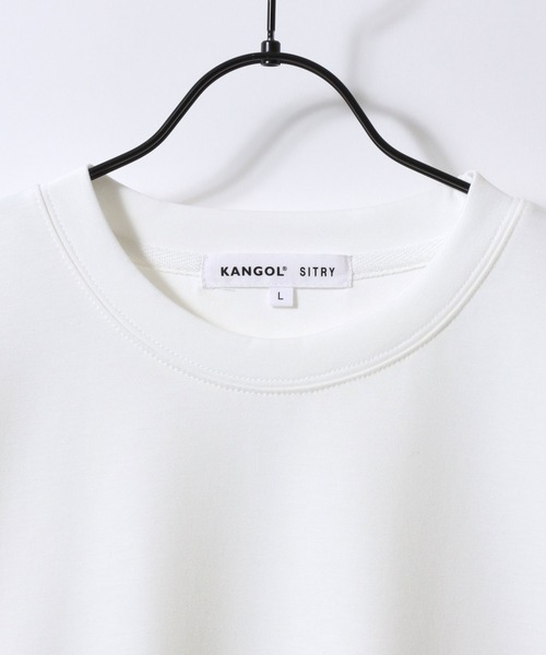 KANGOL(カンゴール)の「KANGOL/カンゴール 別注 ポンチ オーバーサイズ ワンポイント刺繍 ドローコード トレーナー スウェット レディース メンズ(スウェット・メンズ・ブラック/チャコール/ホワイト/ライトグレー・M/L/XL)」の15枚目の写真