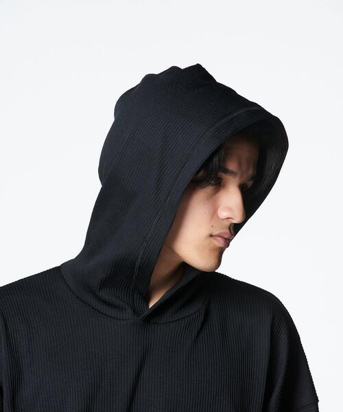 UNDER ARMOUR（アンダーアーマー）の「UAジャーニーリブ フーディー（トレーニング/メンズ）（スウェット・メンズ・ブラック・S/2XL/L/3XL/XL/M）」の4枚目の写真