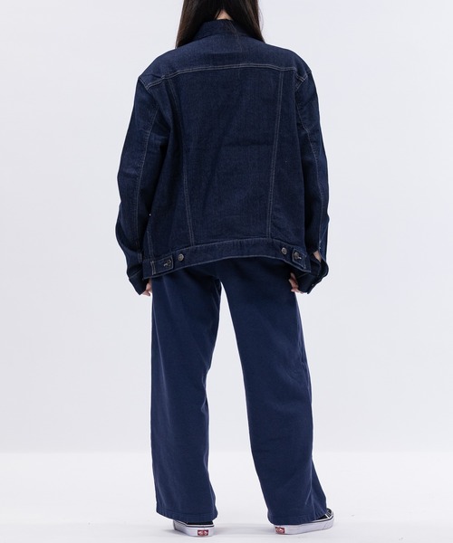HANES（ヘインズ）の「【3】〔Hanes/ヘインズ〕3rdタイプ ストレッチ デニムジャケット（デニムジャケット・メンズ・ブルー/サックスブルー/スミクロ/ネイビー・MEDIUM/LARGE/X-LARGE）」の20枚目の写真
