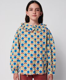 BOBO CHOSES（ボボショーズ）の「総柄Geometric Scacs長袖ブラウス【キッズ】（シャツ/ブラウス）」