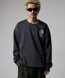 FUNALIVE（ファンアライブ）の「ABETTOR ダンボールニットオーバーサイズトランプモチーフスエットクルー（スウェット・メンズ）」