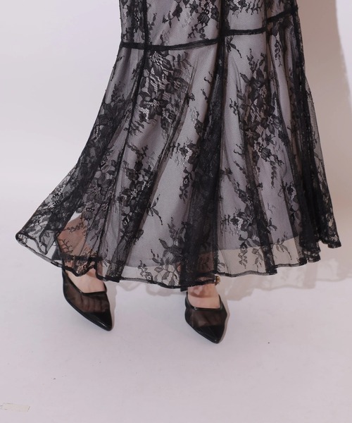 Rirandture オフショルレースマーメイドワンピース オフショルレースマーメイドワンピース | ドレス | Rirandture（リ