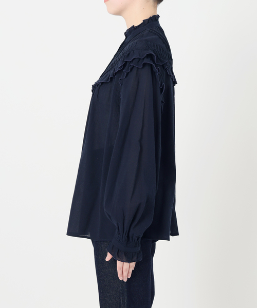 SLOBE IENA（スローブイエナ）の「《WEB限定/追加3》フリルピンタック