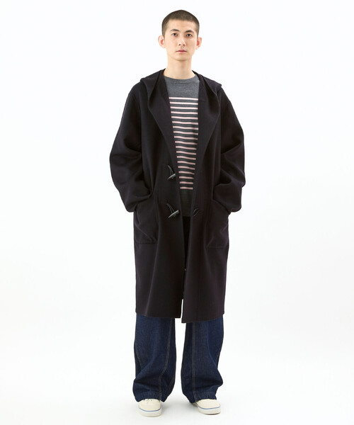 ORCIVAL(オーシバル)の「ORCIVAL | リバーウール ダッフルコート MEN(ダッフルコート・メンズ・グレー/ダークネイビー・4/5)」の19枚目の写真