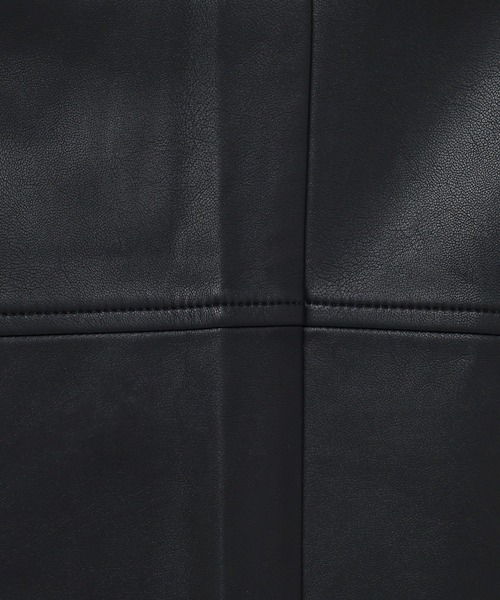 mysty woman（ミスティウーマン）の「フェイクレザーニーキリカエパンツ　600491（スラックス・レディース・ブラック系その他/ブラウン系その他・MEDIUM/SMALL）」の16枚目の写真