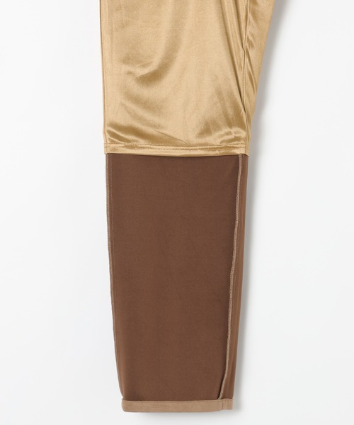 mysty woman（ミスティウーマン）の「フェイクレザーニーキリカエパンツ　600491（スラックス・レディース・ブラック系その他/ブラウン系その他・MEDIUM/SMALL）」の17枚目の写真