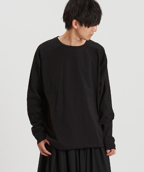 NO ID.(ノーアイディ)の「mlt5480-チェンジングC-N-PO ロングスリーブカットソー(857006-352T)(Tシャツ/カットソー・メンズ・ホワイト/グレー/ブラック・ONE SIZE)」の7枚目の写真
