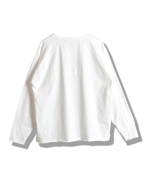 NO ID.(ノーアイディ)の「mlt5480-チェンジングC-N-PO ロングスリーブカットソー(857006-352T)(Tシャツ/カットソー・メンズ・ホワイト/グレー/ブラック・ONE SIZE)」の11枚目の写真