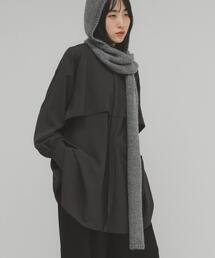 KBF（ケイビーエフ）の「レイヤードミニシャツワンピース（ワンピース）」