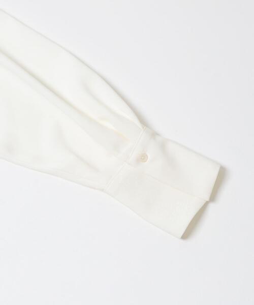 KBF（ケイビーエフ）の「レイヤードミニシャツワンピース（ワンピース・レディース・チャコールグレー/ブラウン/オフホワイト・ONE）」の11枚目の写真