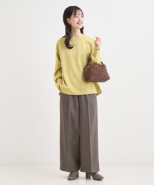 SHOO・LA・RUE(シューラルー)の「ラメ入り生地ショルダーバッグ(ショルダーバッグ・レディース・ブラック/ナチュラル/グレー/ダークブラウン・00)」の21枚目の写真