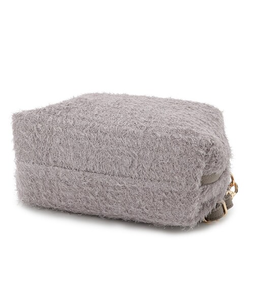 SHOO・LA・RUE(シューラルー)の「ラメ入り生地ショルダーバッグ(ショルダーバッグ・レディース・ブラック/ナチュラル/グレー/ダークブラウン・00)」の7枚目の写真