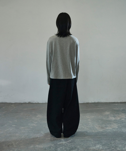 SIGNATURE（シグネチャ）の「ワイドカーブドダーツコットンパンツ【ブラック】（その他パンツ・レディース・その他・LARGE/X-LARGE/SMALL/MEDIUM）」の17枚目の写真