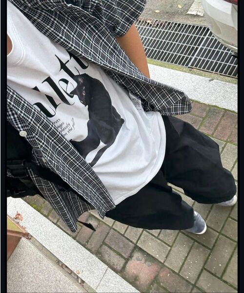 SIGNATURE（シグネチャ）の「ワイドカーブドダーツコットンパンツ【ブラック】（その他パンツ・レディース・その他・LARGE/X-LARGE/SMALL/MEDIUM）」の18枚目の写真