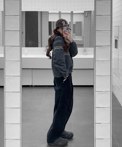 SIGNATURE(シグネチャ)の「ワイドカーブドダーツコットンパンツ【ブラック】(その他パンツ・レディース・その他・LARGE/X-LARGE/SMALL/MEDIUM)」の9枚目の写真