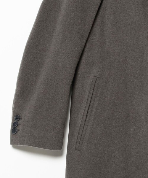 Demi-Luxe BEAMS(デミルクス ビームス)の「【1/9値下げ】ライトウール チェスターコート(チェスターコート・レディース・チャコールグレー/グリーン系その他・36/38)」の10枚目の写真