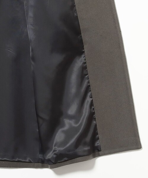 Demi-Luxe BEAMS(デミルクス ビームス)の「【1/9値下げ】ライトウール チェスターコート(チェスターコート・レディース・チャコールグレー/グリーン系その他・36/38)」の12枚目の写真