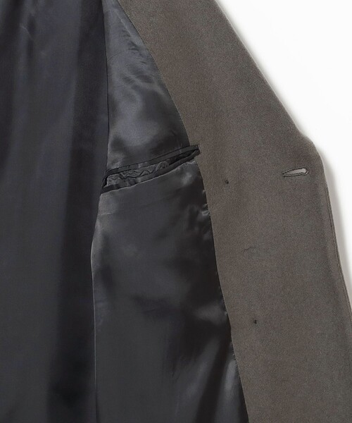 Demi-Luxe BEAMS(デミルクス ビームス)の「【1/9値下げ】ライトウール チェスターコート(チェスターコート・レディース・チャコールグレー/グリーン系その他・36/38)」の13枚目の写真