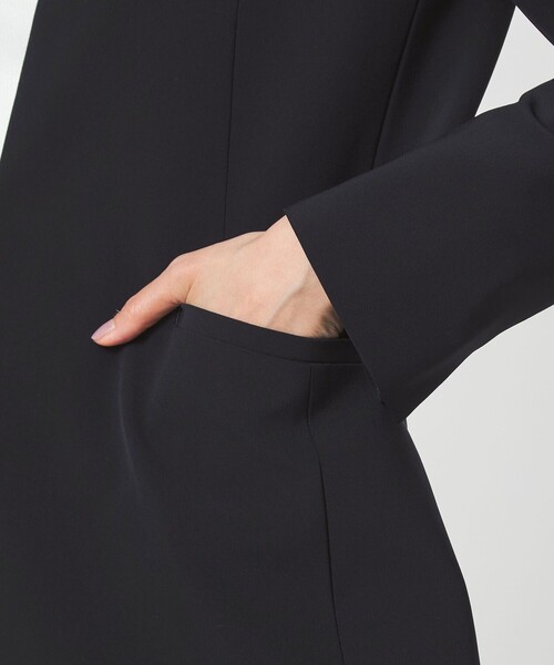 size SHORTあり］パウドレ ノーラペル ジャケット ウォッシャブル