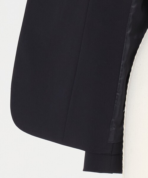 green label relaxing（グリーンレーベルリラクシング）の「［size SHORTあり］パウドレ ノーラペル ジャケット ウォッシャブル ストレッチ（ノーカラージャケット・レディース・ネイビー/ナチュラル/ブラック・46/44/42/40/38/36/34/SHORT）」の13枚目の写真