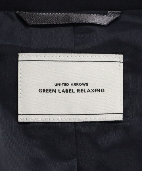 green label relaxing（グリーンレーベルリラクシング）の「［size SHORTあり］パウドレ ノーラペル ジャケット ウォッシャブル ストレッチ（ノーカラージャケット・レディース・ネイビー/ナチュラル/ブラック・46/44/42/40/38/36/34/SHORT）」の17枚目の写真